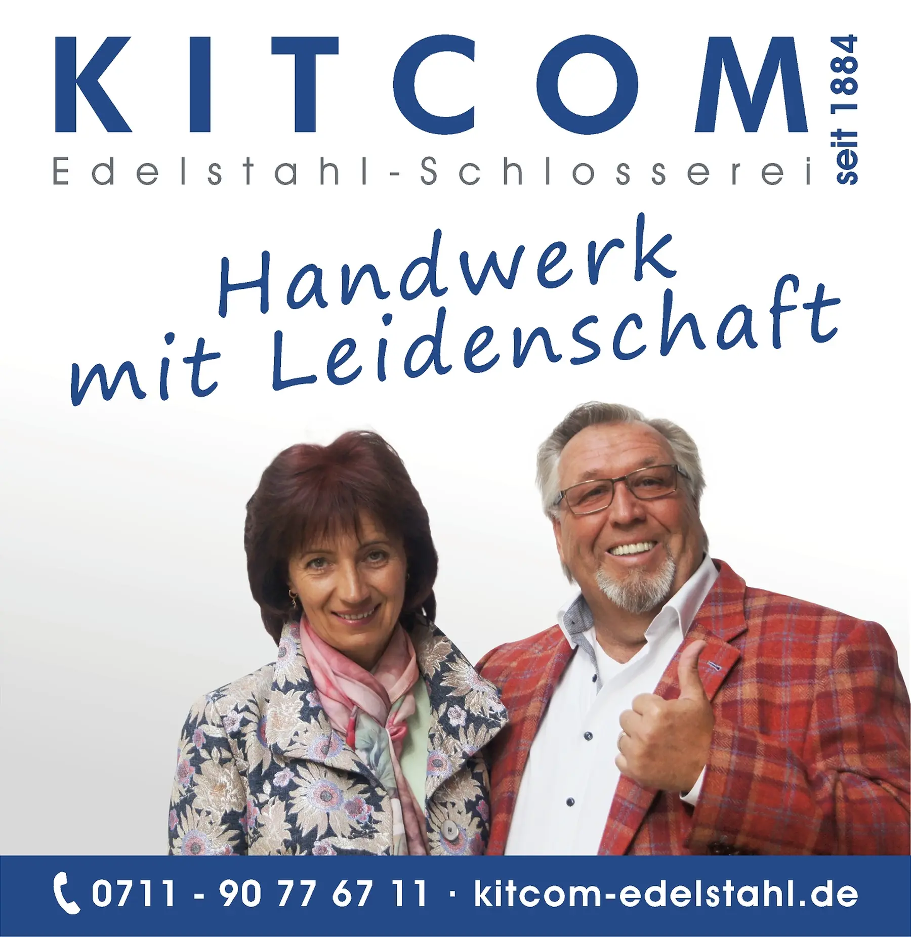 Kitcomⓡ Flyer der Edelstahl-Schlosserei