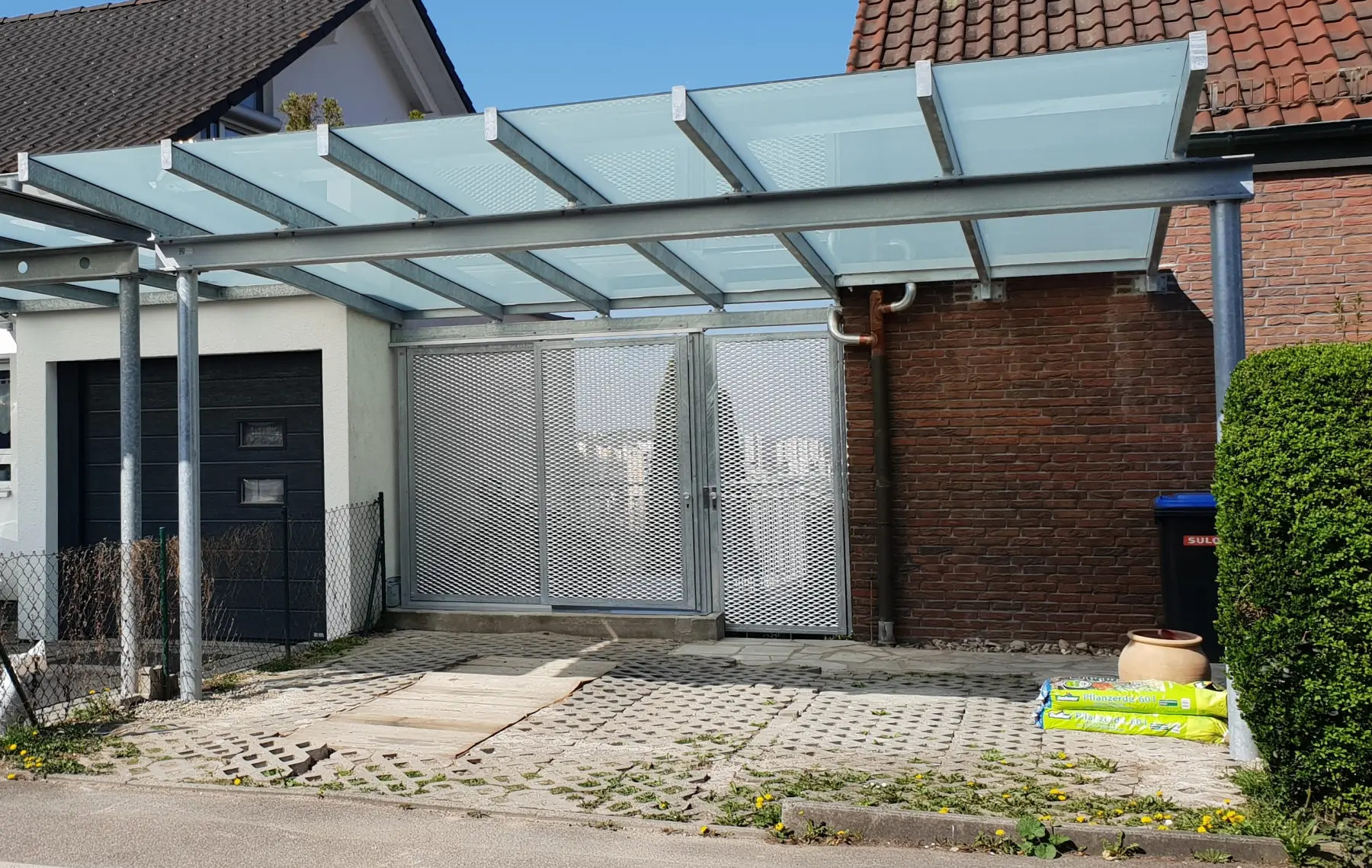 Kitcom Edelstahl Überdachungen und Carports