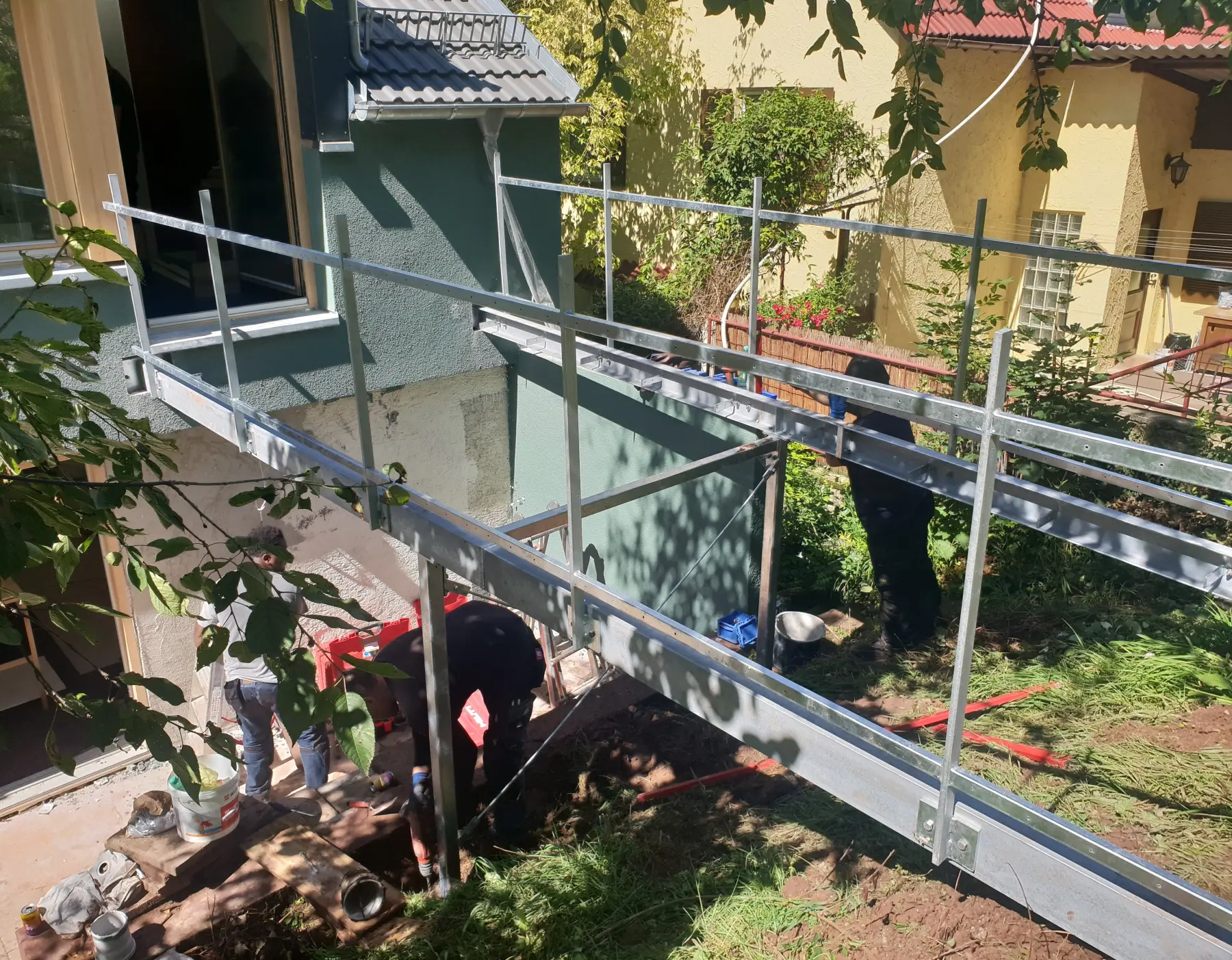 Edelstahl Balkone und Geländer